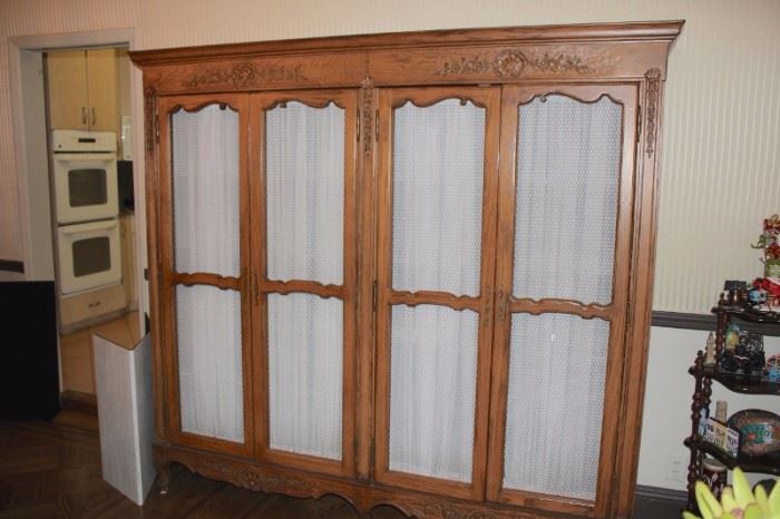 Carved Wood Closets