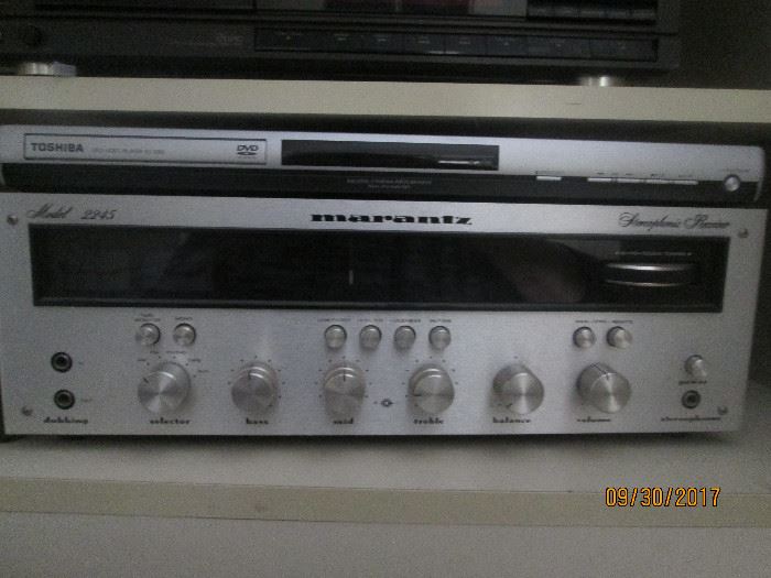 I am sorry to say that the home owner has  removed this item from the sale.    Marantz 2245 Stereo Receiver 