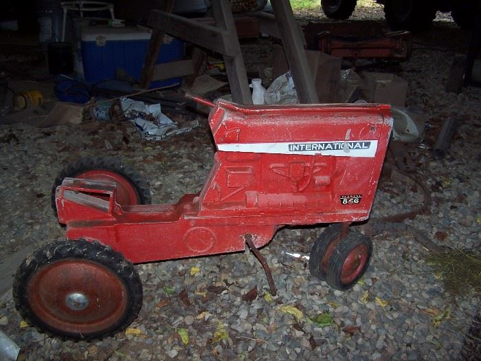 International iron pedal tractor. Needs some love and mending