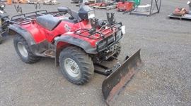 FOURWHEELER WITH BLADE