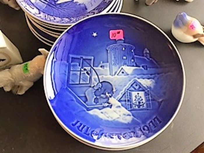 Royal Copenhaven collectors plates