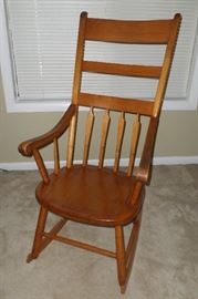 one of the nice vintage rocking chairs