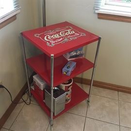 Coca Cola try stand