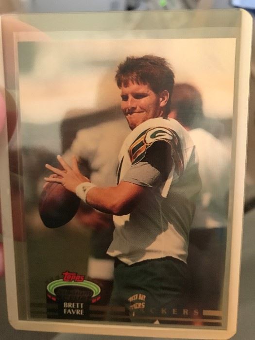and Brett Favre Rookie Cards