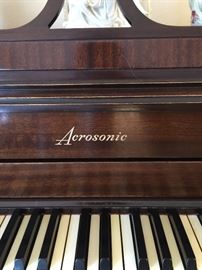 Vintage Baldwin Acrosonic Upright Piano.