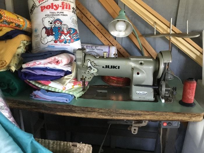 Vintage Juki industrial sewing machine