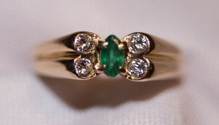 Emerald and Diamonds