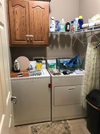 Laundry room items - Washer/Dryer not for sale