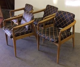 4 Fabulous Mid Century Chairs