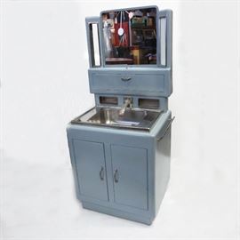 Fabulous 1930's Train Bathroom Sink