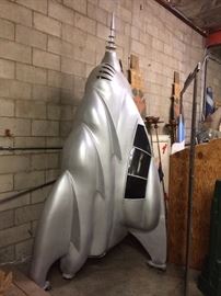 Alien Space Ship Prop from Twilight Zone and Men in Black