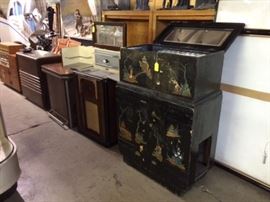 Radiobar of America Bar Cabinets, Bars and Phonographs