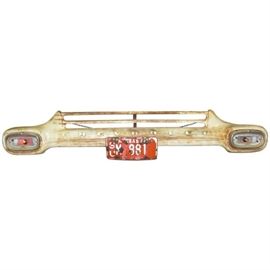 Repurposed Truck Grille Light