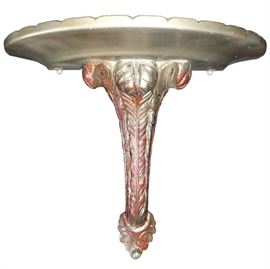 Hollywood Regency Grosfeld House Wall Shelf