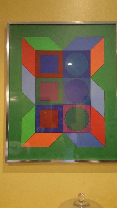 Art Victor Vasarely Signed