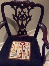 Needle Point Chairs