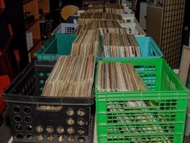 THOUSANDS OF VINYL LP's FROM STORAGE