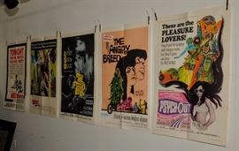 VINTAGE MINT 60's CULT MOVIE POSTERS