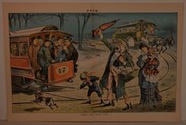 VINTAGE POLITICAL CARTOON ~ ORIGINAL FAKE NEWS?????? HAVE SEVERAL DIFFERENT 