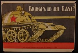 ANTI RUSSIAN POSTER ~ CZECH OR HUNGARY  