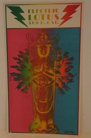 SUPER RARE HAND BILL FOR ELECTRIC LOTUS RESTAURANT NYC 