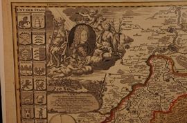 
FRENCH MAP, DUCHY OF WURTEMBERG [2 sections ]Published : Nürnberg circa 1710 ~ Map maker : Johann Baptist Homann / M. Johannem Majer ~ Coloring : Hand Colored ~ EACH 20.5" x 25"