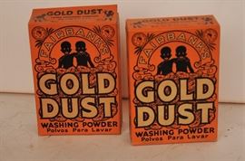 ANTIQUE GOLD DUST MINT FULL BOXES 