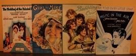 HUNDREDS OF VINTAGE SHEET MUSIC ~ A SAMPLE