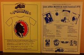 ANN ARBOR BLUES & JAZZ FESTIVAL BROADSIDES 