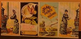 INTERESTING FOLDING TRADE CARD