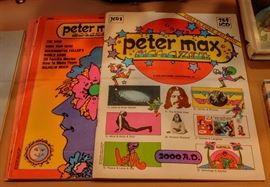 SUPER RARE PETER MAX MAGAZINE ~ ONLY TWO VOLUMES PUBLISHED  