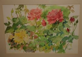 LARGE SALLY SWISS PAINTING