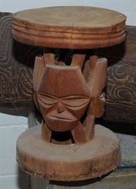 AFRICAN TRIBAL STOOL  