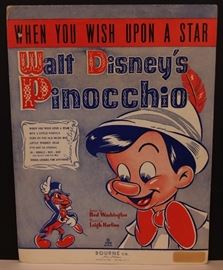 DISNEY SHEET MUSIC