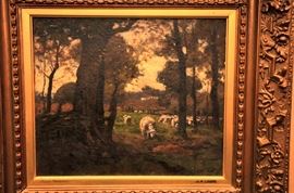 Johannes Karel Leurs  (1865 - 1938)  OIL ON CANVAS
Johannes Karel Leurs was active/lived in Netherlands.  