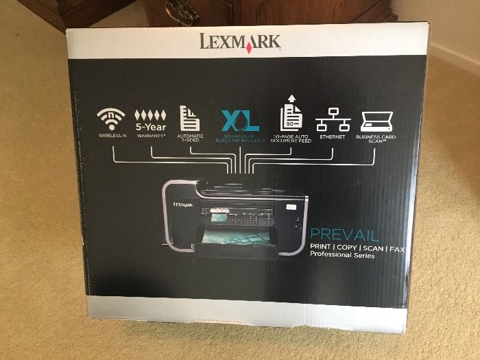 Lexmark Printer/Copier/Scanner/Fax. The box has never been opened!