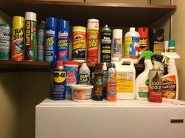 Cleaning supplies