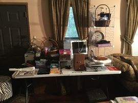 Miscellaneous items in living room
