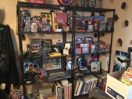 Did I mention Batman, Superman, Cat Woman & more!