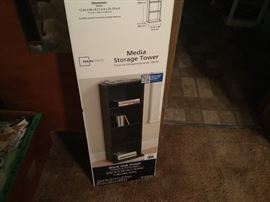 MBR - new in box media storage tower
