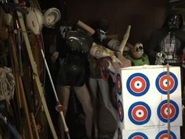 These next pictures are in the tool/storage area attached to the carport. There's LOTS in this room!