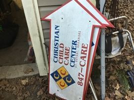 We have several signs!