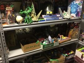 Larger of 2 storage buildings