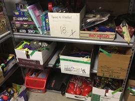 Larger of 2 storage buildings