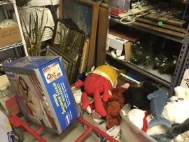 Larger of 2 storage buildings