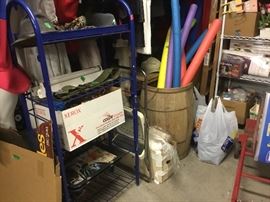 Larger of 2 storage buildings