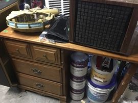 Larger of 2 storage buildings