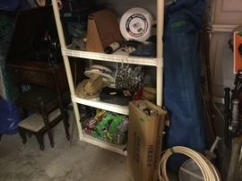 Larger of 2 storage buildings