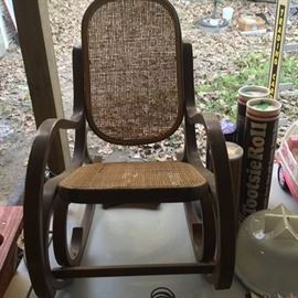Child's bentwood rocker