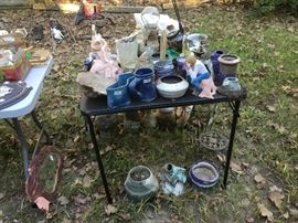 Pottery - behind the house outside